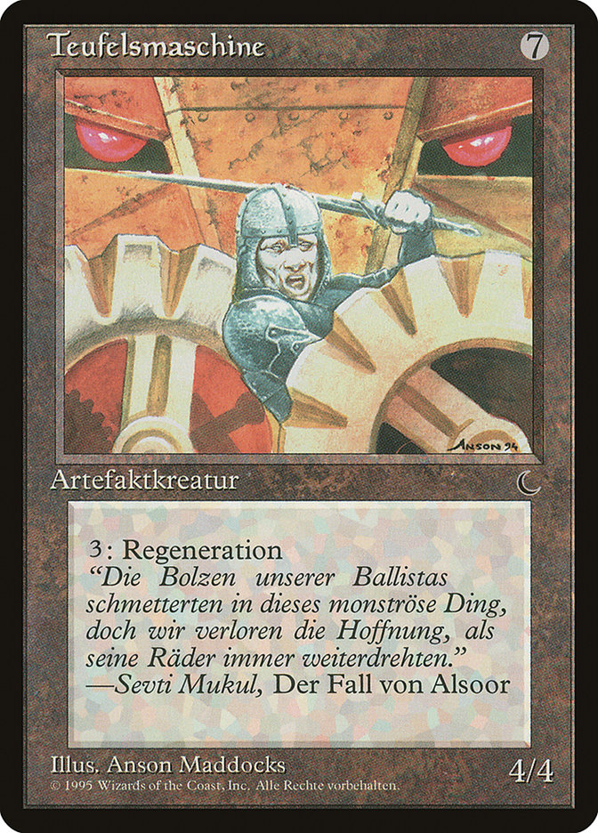 Diabolic Machine (German) - "Teufelsmaschine" [Renaissance] | L.A. Mood Comics and Games