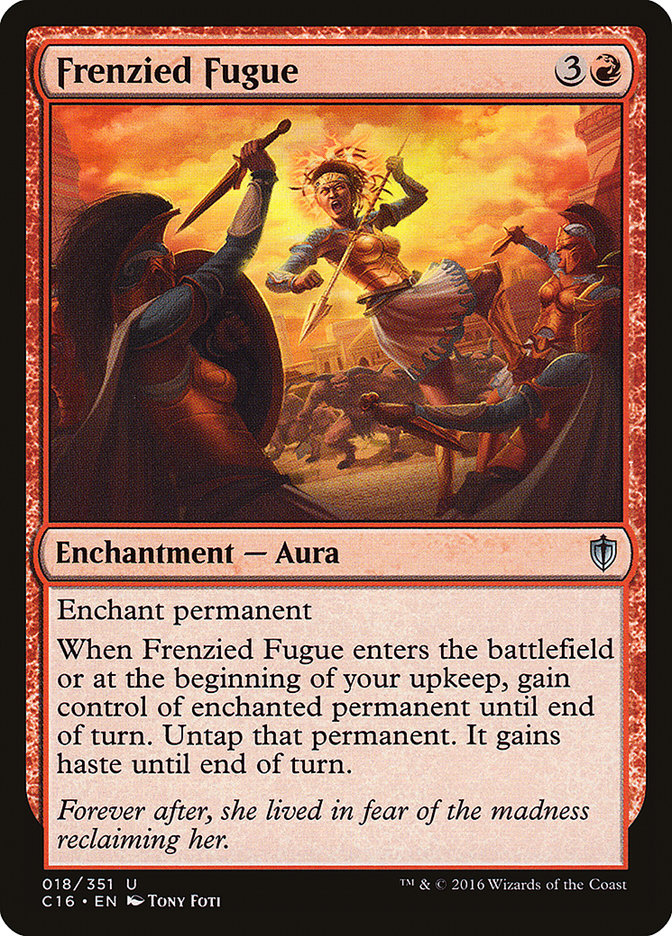 Frenzied Fugue [Commander 2016] | L.A. Mood Comics and Games