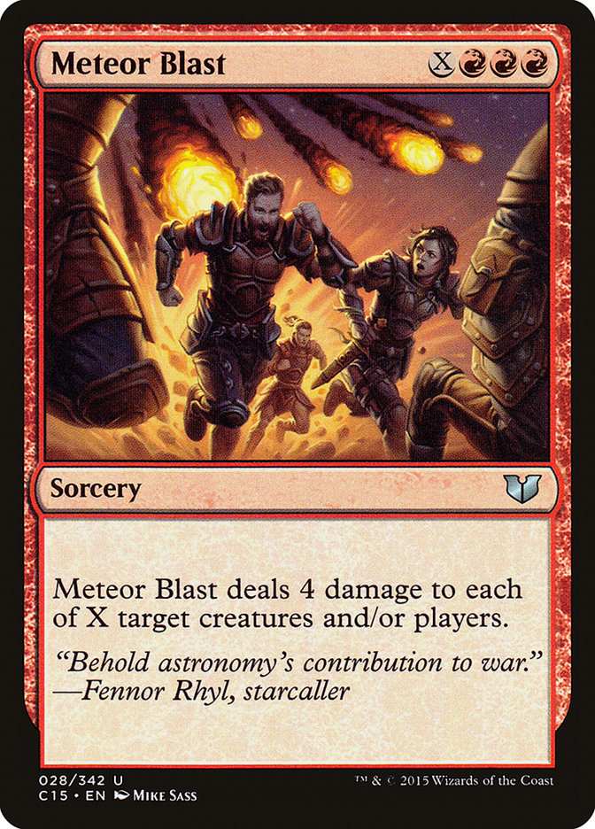 Meteor Blast [Commander 2015] | L.A. Mood Comics and Games