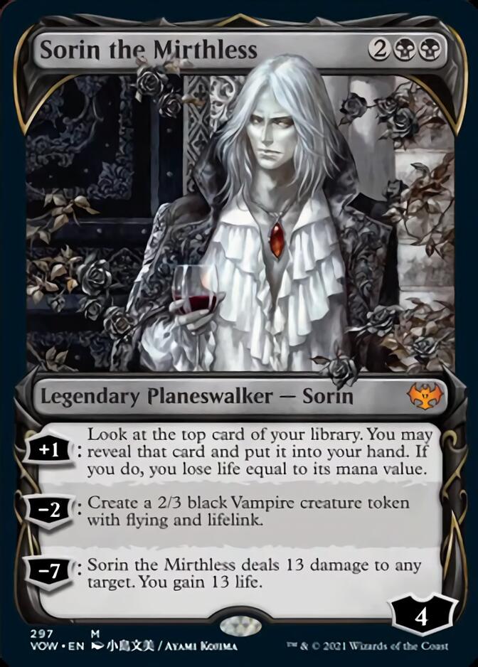 Sorin the Mirthless (Showcase Fang Frame) [Innistrad: Crimson Vow] | L.A. Mood Comics and Games