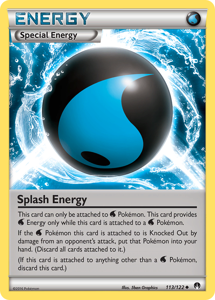 Splash Energy (113/122) [XY: BREAKpoint] | L.A. Mood Comics and Games