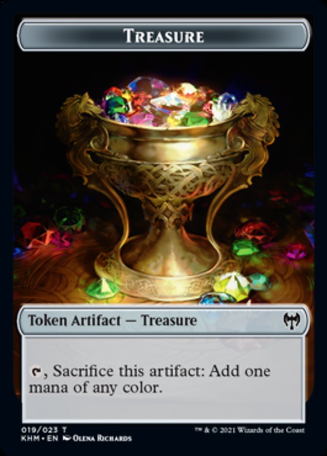 Treasure Token [Kaldheim Tokens] | L.A. Mood Comics and Games
