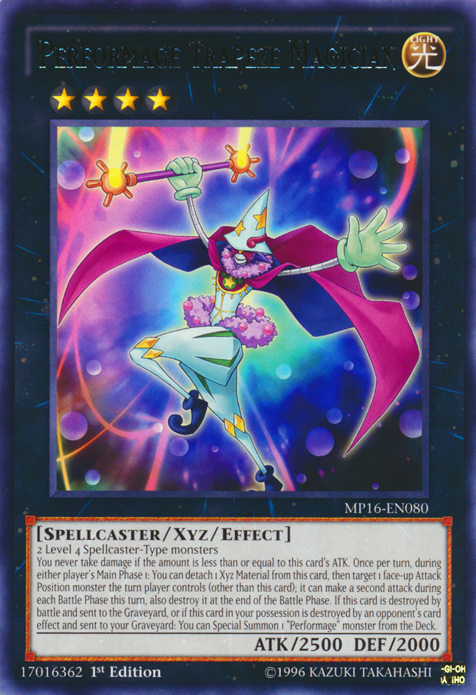 Performage Trapeze Magician [MP16-EN080] Rare | L.A. Mood Comics and Games
