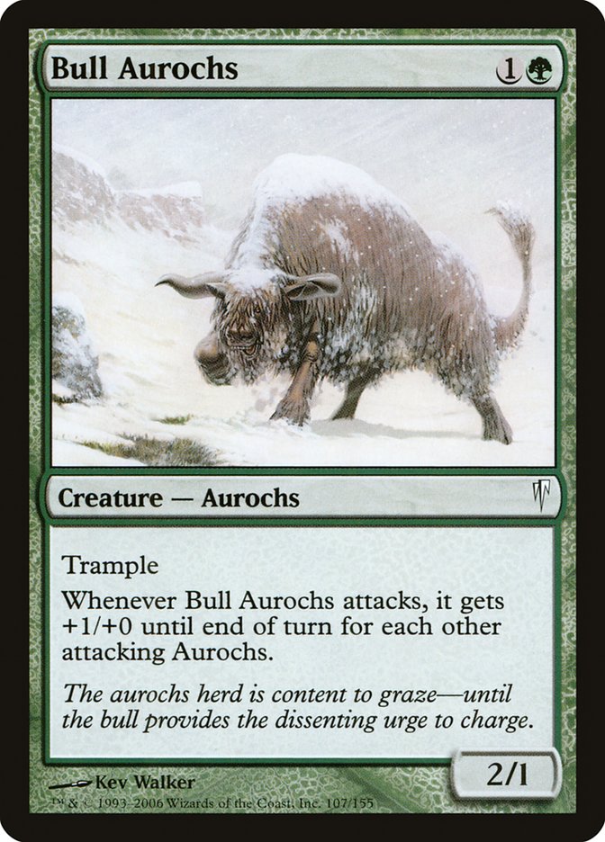 Bull Aurochs [Coldsnap] | L.A. Mood Comics and Games