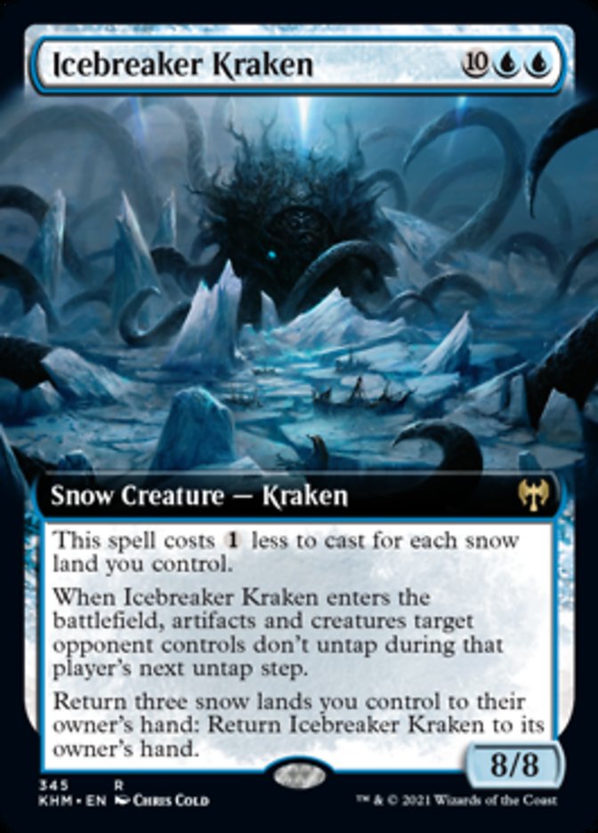 Icebreaker Kraken (Extended Art) [Kaldheim] | L.A. Mood Comics and Games