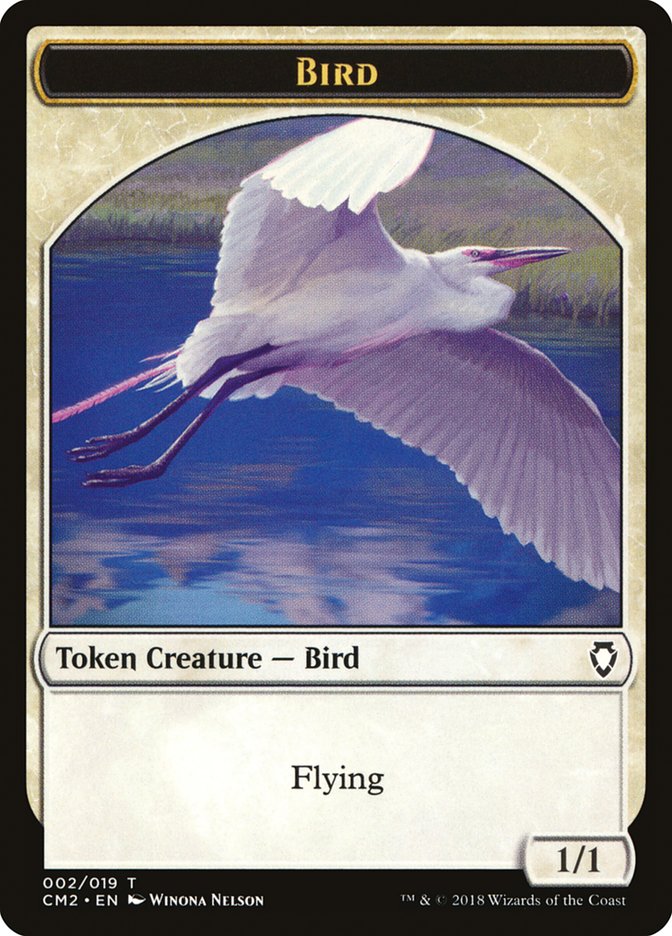 Bird Token [Commander Anthology Volume II Tokens] | L.A. Mood Comics and Games