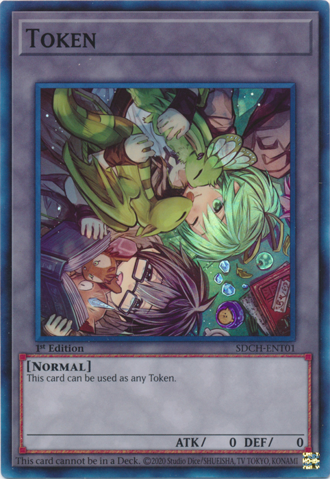 Token (T01) [SDCH-ENT01] Super Rare | L.A. Mood Comics and Games