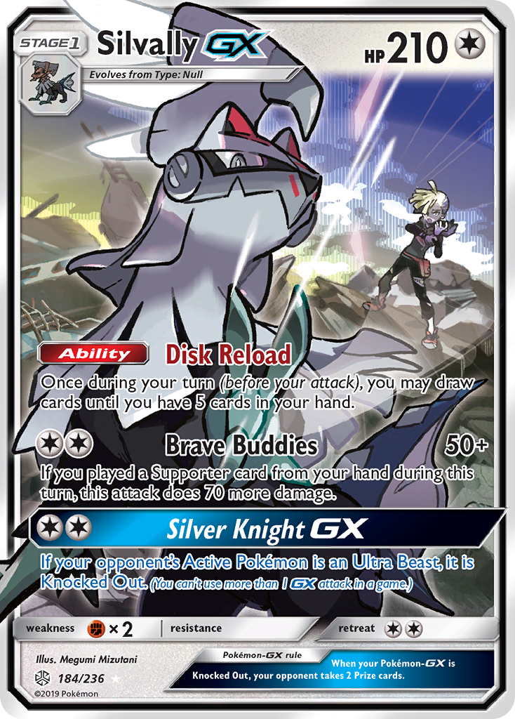 Silvally GX (184/236) [Sun & Moon: Cosmic Eclipse] | L.A. Mood Comics and Games