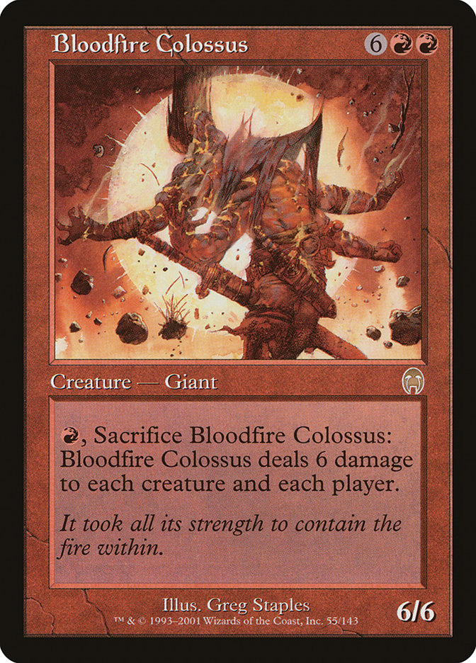 Bloodfire Colossus [Apocalypse] | L.A. Mood Comics and Games