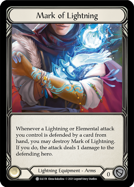 Mark of Lightning [ELE174] (Tales of Aria)  1st Edition Cold Foil | L.A. Mood Comics and Games