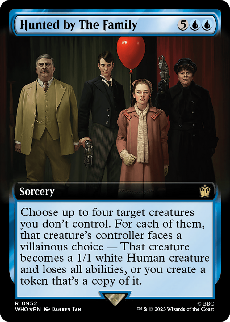 Hunted by The Family (Extended Art) (Surge Foil) [Doctor Who] | L.A. Mood Comics and Games