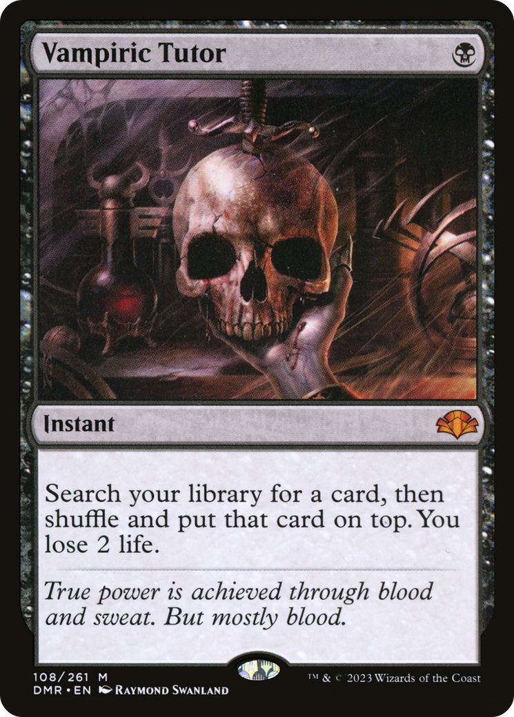 Vampiric Tutor [Dominaria Remastered] | L.A. Mood Comics and Games