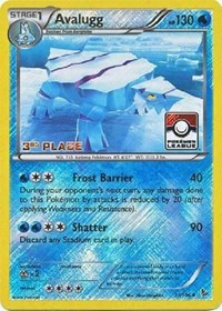 Avalugg (31/106) (League Promo 3rd Place) [XY: Flashfire] | L.A. Mood Comics and Games
