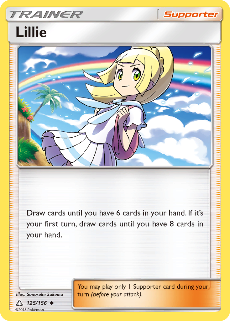 Lillie (125/156) [Sun & Moon: Ultra Prism] | L.A. Mood Comics and Games