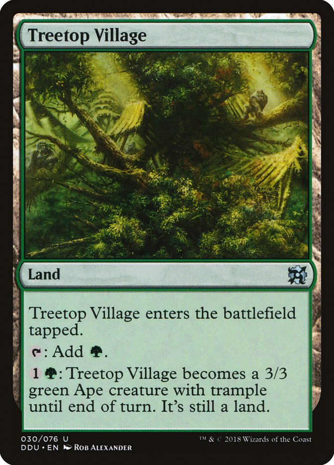Treetop Village [Duel Decks: Elves vs. Inventors] | L.A. Mood Comics and Games