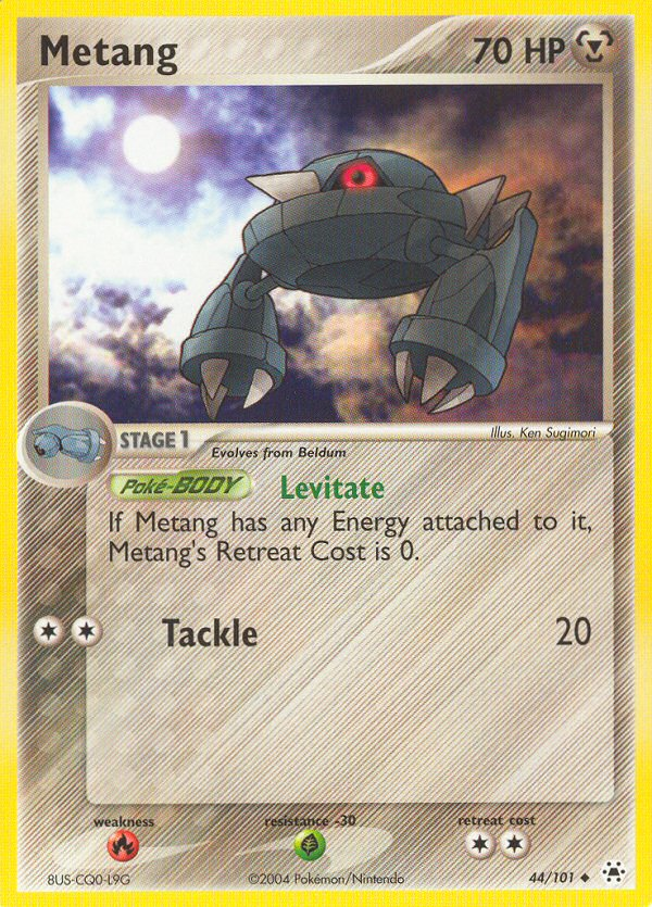 Metang (44/101) [EX: Hidden Legends] | L.A. Mood Comics and Games