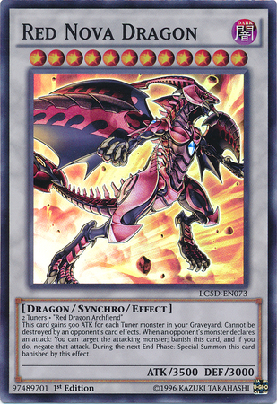 Red Nova Dragon [LC5D-EN073] Super Rare | L.A. Mood Comics and Games