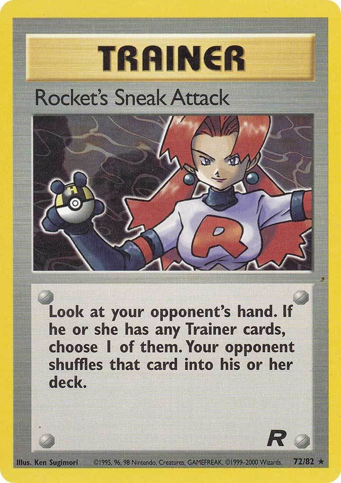 Rocket's Sneak Attack (72/82) [Team Rocket Unlimited] | L.A. Mood Comics and Games