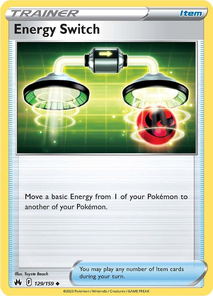 Energy Switch (129/159) [Sword & Shield: Crown Zenith] | L.A. Mood Comics and Games
