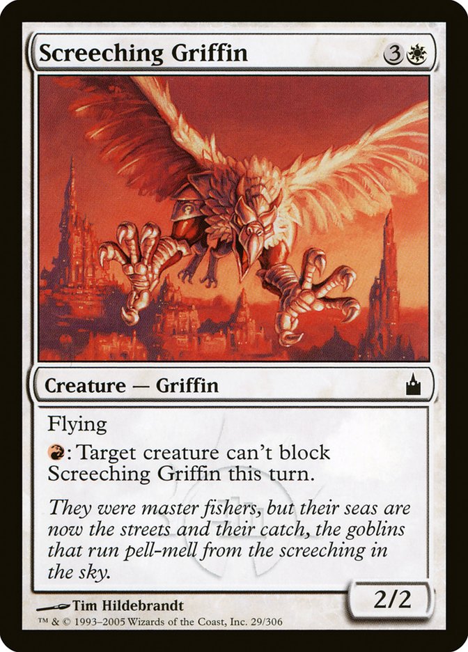 Screeching Griffin [Ravnica: City of Guilds] | L.A. Mood Comics and Games