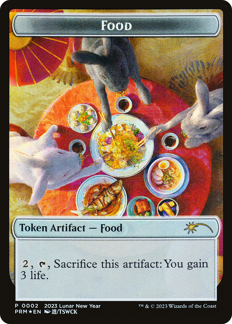 Food Token [Year of the Rabbit 2023] | L.A. Mood Comics and Games