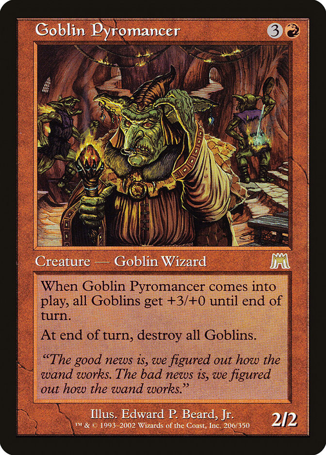 Goblin Pyromancer [Onslaught] | L.A. Mood Comics and Games