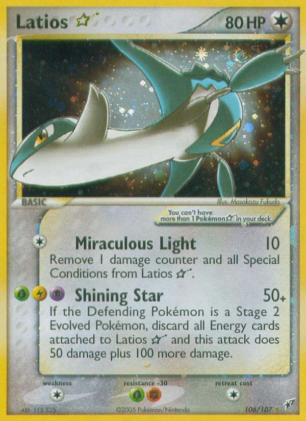 Latios Star (106/107) [EX: Deoxys] | L.A. Mood Comics and Games