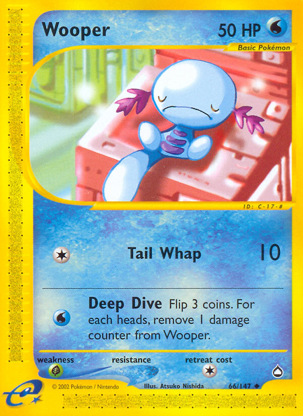 Wooper (66/147) [Aquapolis] | L.A. Mood Comics and Games