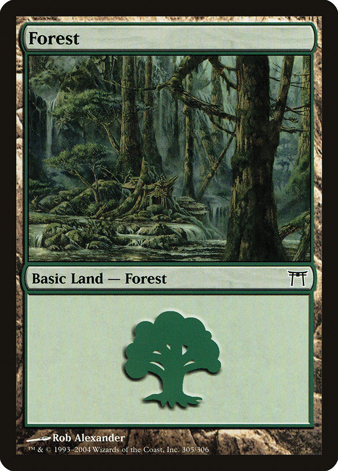 Forest (305) [Champions of Kamigawa] | L.A. Mood Comics and Games