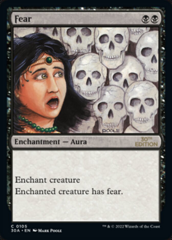 Fear [30th Anniversary Edition] | L.A. Mood Comics and Games