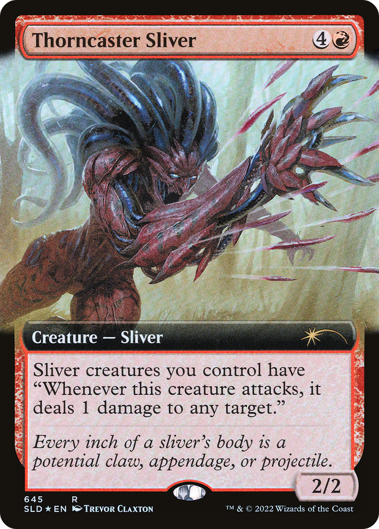 Thorncaster Sliver (Extended Art) [Secret Lair Drop Series] | L.A. Mood Comics and Games