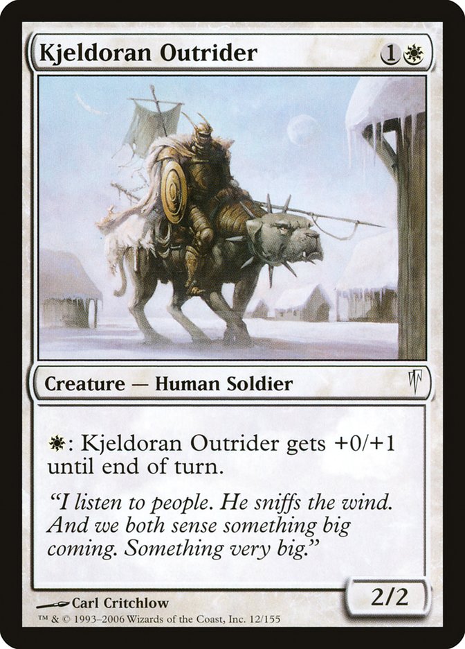 Kjeldoran Outrider [Coldsnap] | L.A. Mood Comics and Games