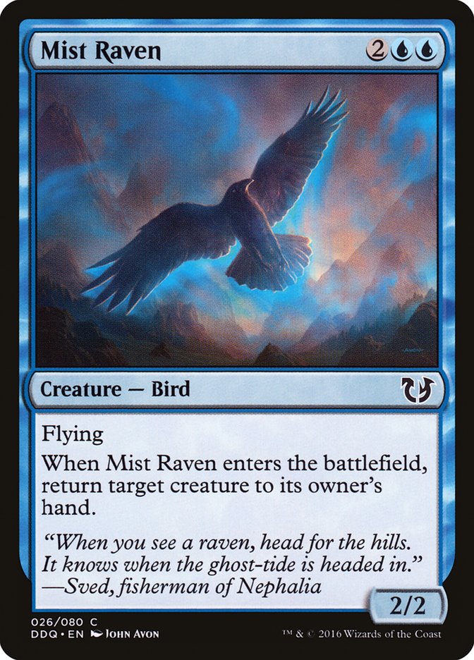 Mist Raven [Duel Decks: Blessed vs. Cursed] | L.A. Mood Comics and Games