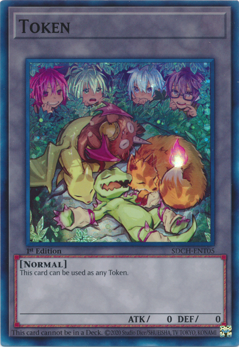 Token (T05) [SDCH-ENT05] Super Rare | L.A. Mood Comics and Games