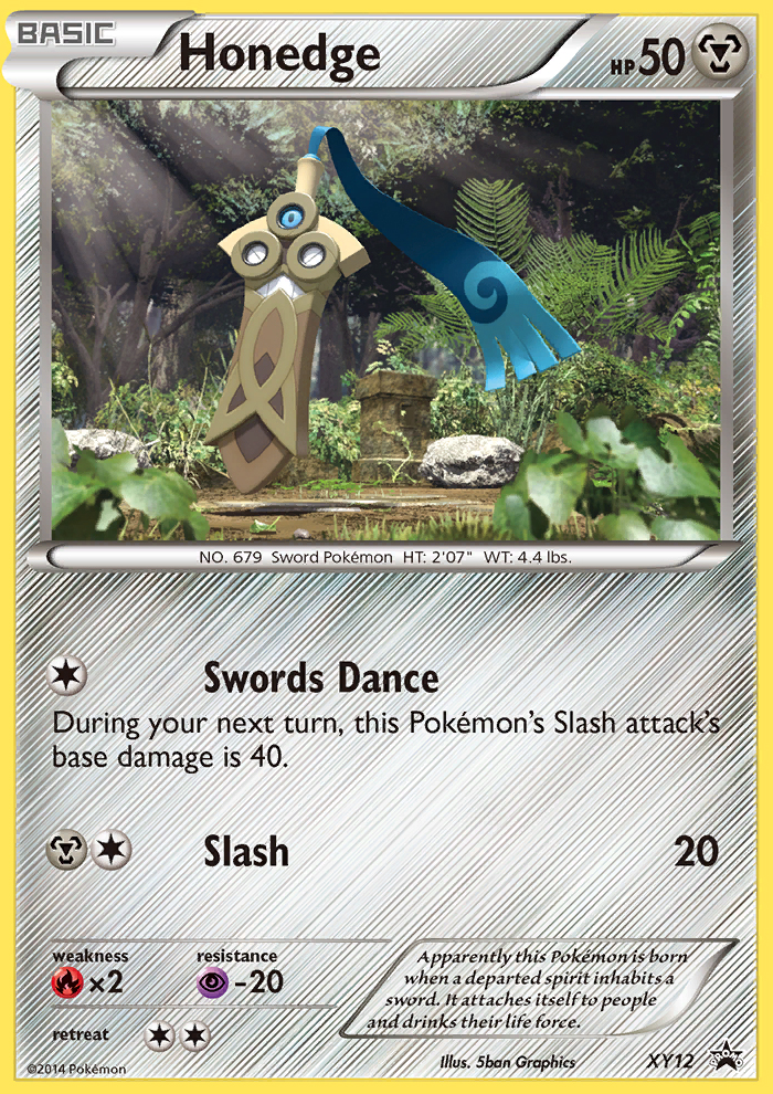 Honedge (XY12) [XY: Black Star Promos] | L.A. Mood Comics and Games