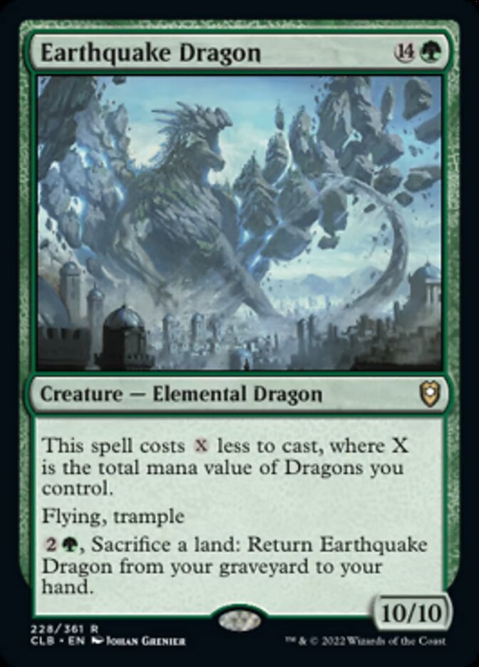 Earthquake Dragon [Commander Legends: Battle for Baldur's Gate] | L.A. Mood Comics and Games