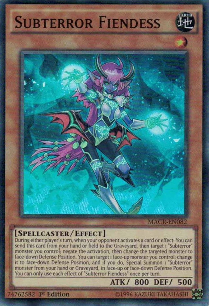 Subterror Fiendess [MACR-EN082] Super Rare | L.A. Mood Comics and Games