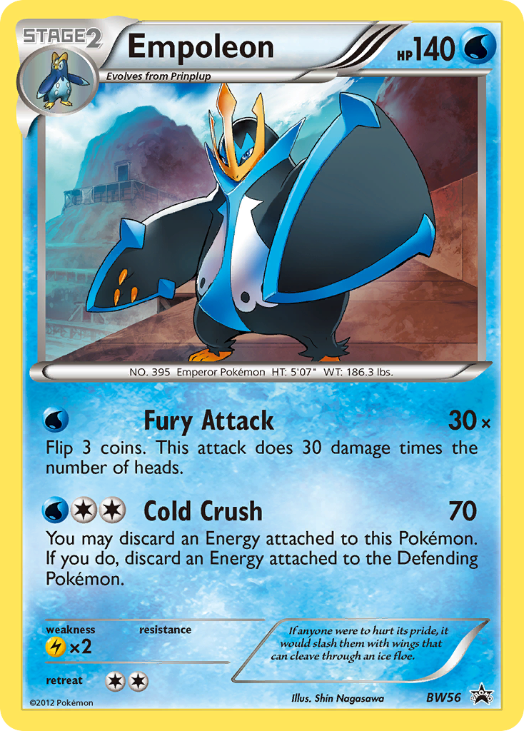 Empoleon (BW56) [Black & White: Black Star Promos] | L.A. Mood Comics and Games