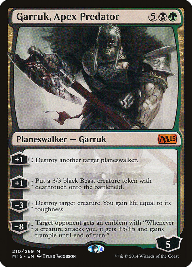 Garruk, Apex Predator [Magic 2015] | L.A. Mood Comics and Games