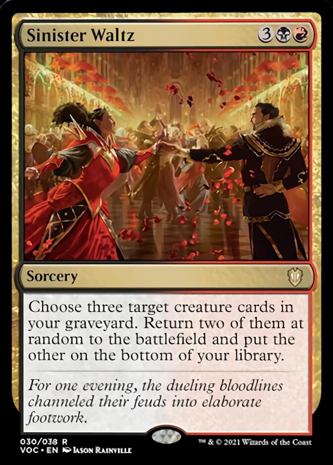 Sinister Waltz [Innistrad: Crimson Vow Commander] | L.A. Mood Comics and Games