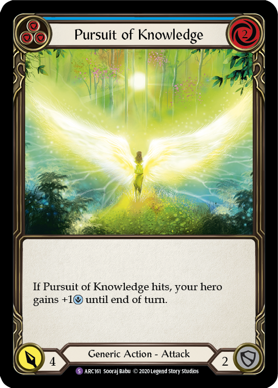 Pursuit of Knowledge [U-ARC161] (Arcane Rising Unlimited)  Unlimited Normal | L.A. Mood Comics and Games