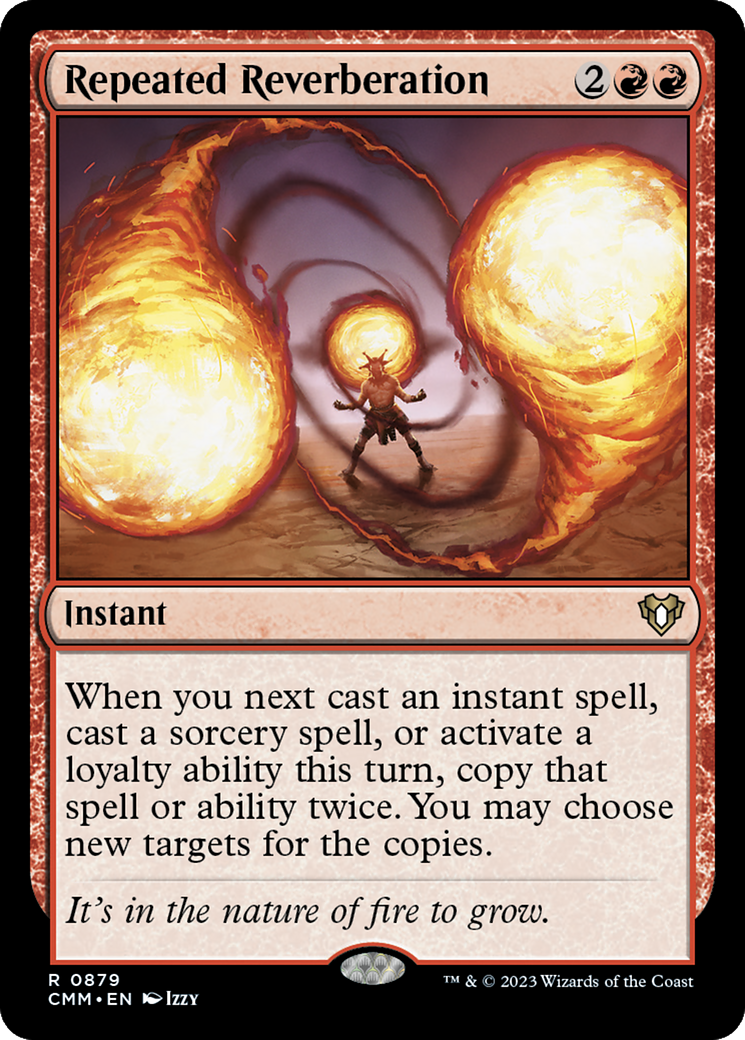 Repeated Reverberation [Commander Masters] | L.A. Mood Comics and Games