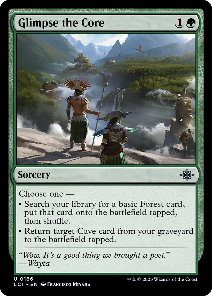 Glimpse the Core [The Lost Caverns of Ixalan] | L.A. Mood Comics and Games