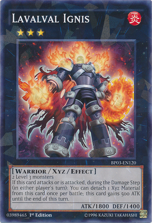 Lavalval Ignis [BP03-EN120] Shatterfoil Rare | L.A. Mood Comics and Games