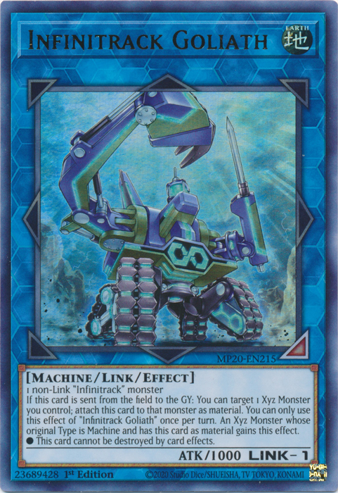 Infinitrack Goliath [MP20-EN215] Ultra Rare | L.A. Mood Comics and Games