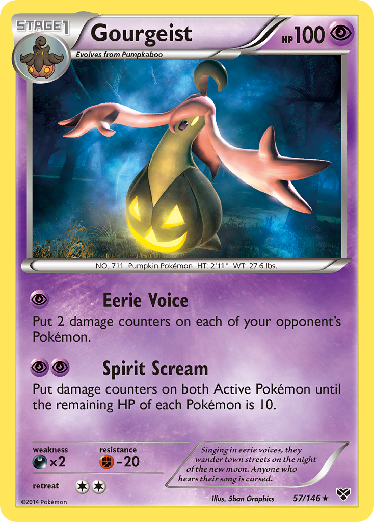 Gourgeist (57/146) [XY: Base Set] | L.A. Mood Comics and Games