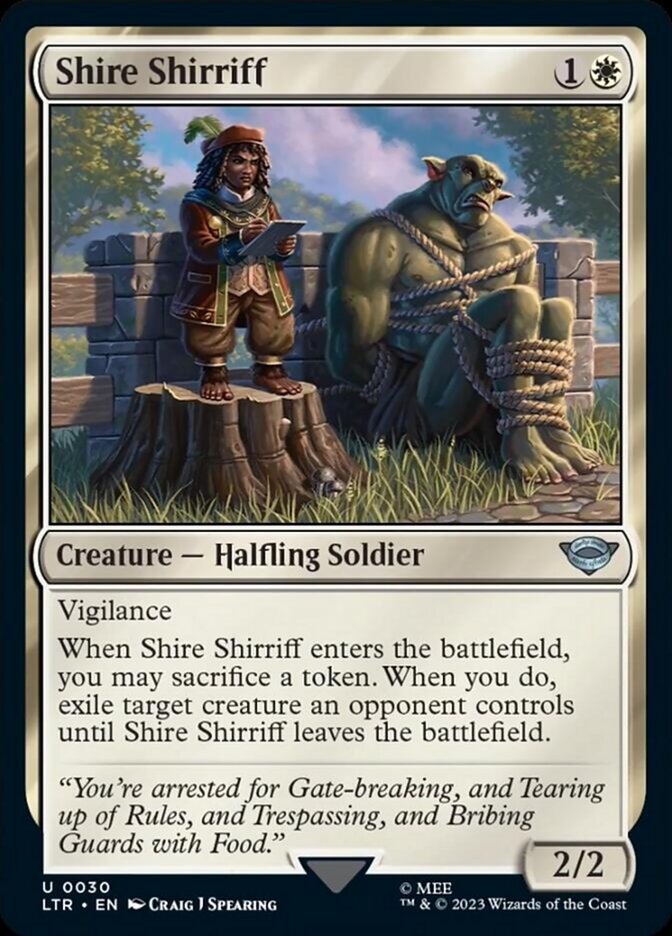 Shire Shirriff [The Lord of the Rings: Tales of Middle-Earth] | L.A. Mood Comics and Games