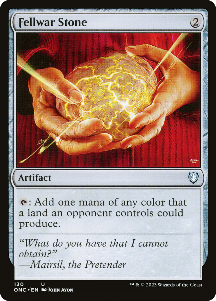 Fellwar Stone [Phyrexia: All Will Be One Commander] | L.A. Mood Comics and Games
