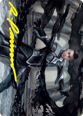 Killian, Ink Duelist Art Card (Gold-Stamped Signature) [Strixhaven: School of Mages Art Series] | L.A. Mood Comics and Games