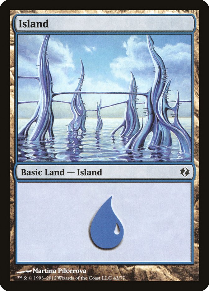 Island (43) [Duel Decks: Venser vs. Koth] | L.A. Mood Comics and Games